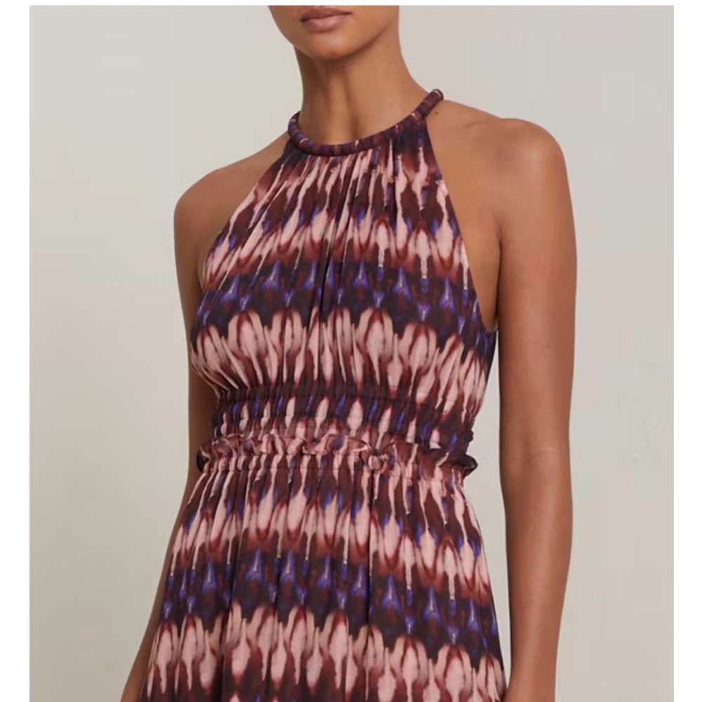 A.L.C. Dress - Elara Dress silk tiered midi dress. Beautiful colors!